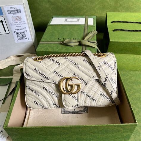 gucci x balenciaga marmont bag|gucci balenciaga collection.